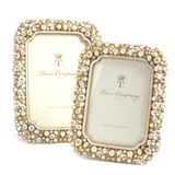 Crystal and Pearls Photo Frame Home Decor Two's Company