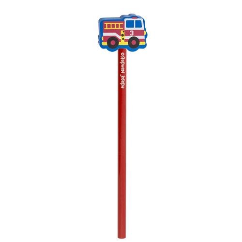 Doodle Dudes Pencil Kids Misc Accessories Stephen Joseph Firetruck