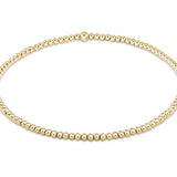 egirl Classic Gold 2mm Bead Bracelet Bracelets enewton