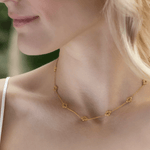 Florentine Demi-Delicate Necklace Gold 16-17 Inches Necklaces Julie Vos