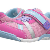 Fucshia/Light Blue Kaz Girls Shoes Tsukihoshi