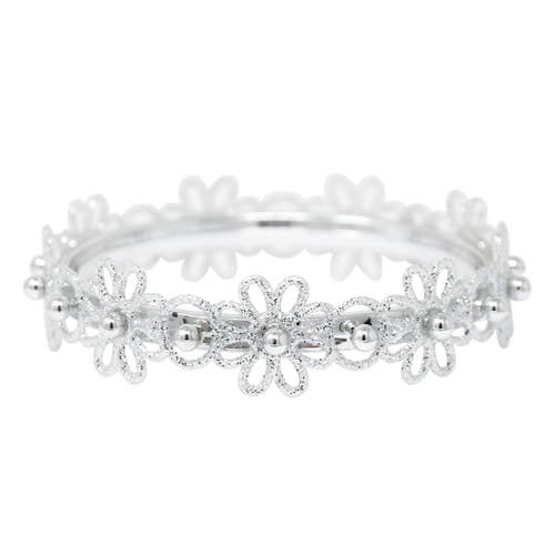 Glitter Flower Bangle V2 Toys Pink Poppy