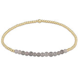Gold Bliss 2mm Bead Bracelet - Labradorite Bracelets enewton