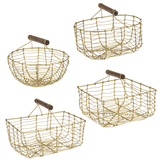 Gold Mini Basket Home Decor Midwest-CBK