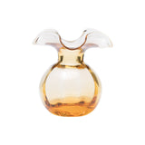 Hibiscus Glass Amber Bud Vase Home Decor Vietri