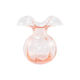 Hibiscus Glass Pink Bud Vase Home Decor Vietri