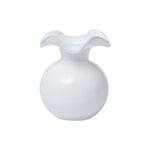 Hibiscus Glass White Bud Vase Home Decor Vietri