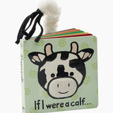 If I Were A Calf Board Book Plush Jellycat
