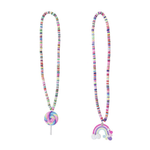 Lollipop/Rainbow Necklace Kids Jewelry Great Pretenders