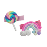 Lollypop Rainbow Hairclips Kids Hair Accessories Great Pretenders