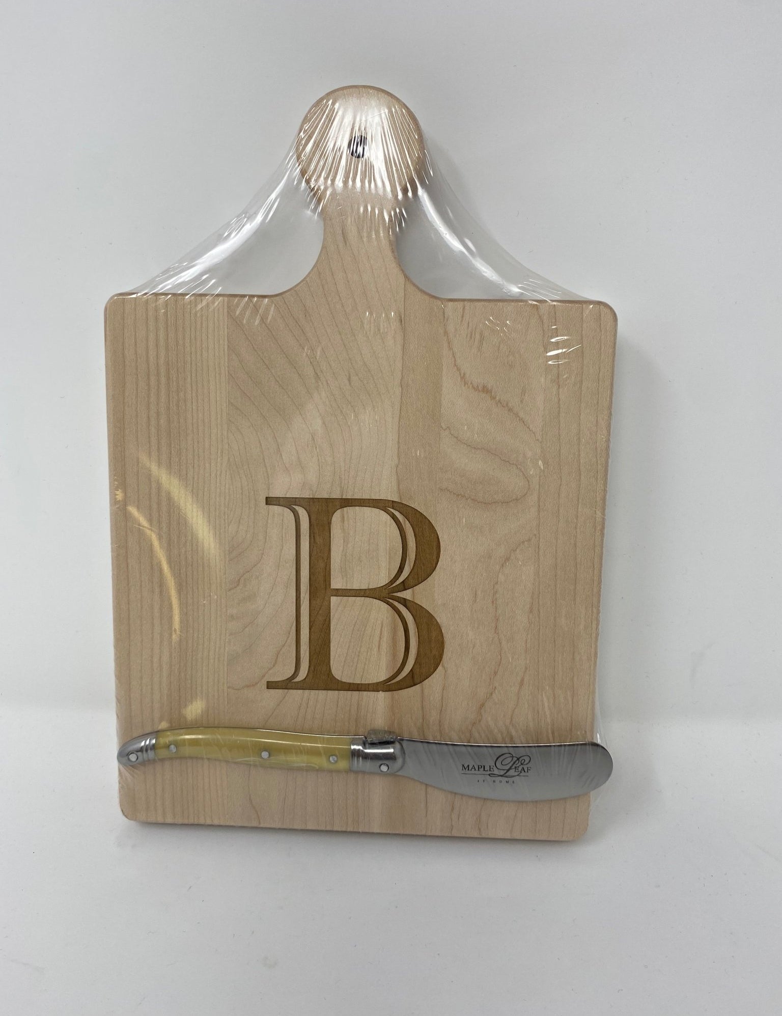 Maple Artisan Paddle Cutting Board Kitchen + Entertaining Maple Leaf at Home B
