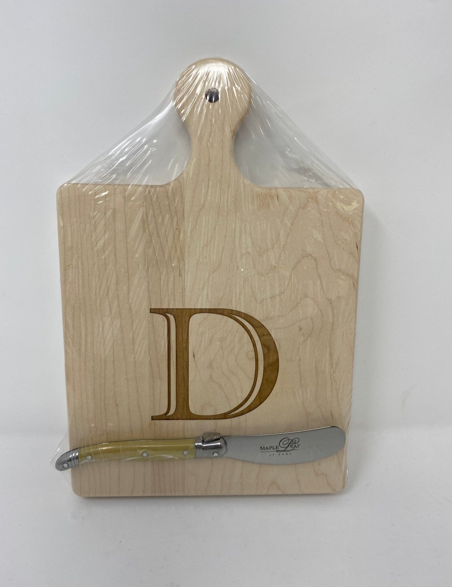 Maple Artisan Paddle Cutting Board Kitchen + Entertaining Maple Leaf at Home D
