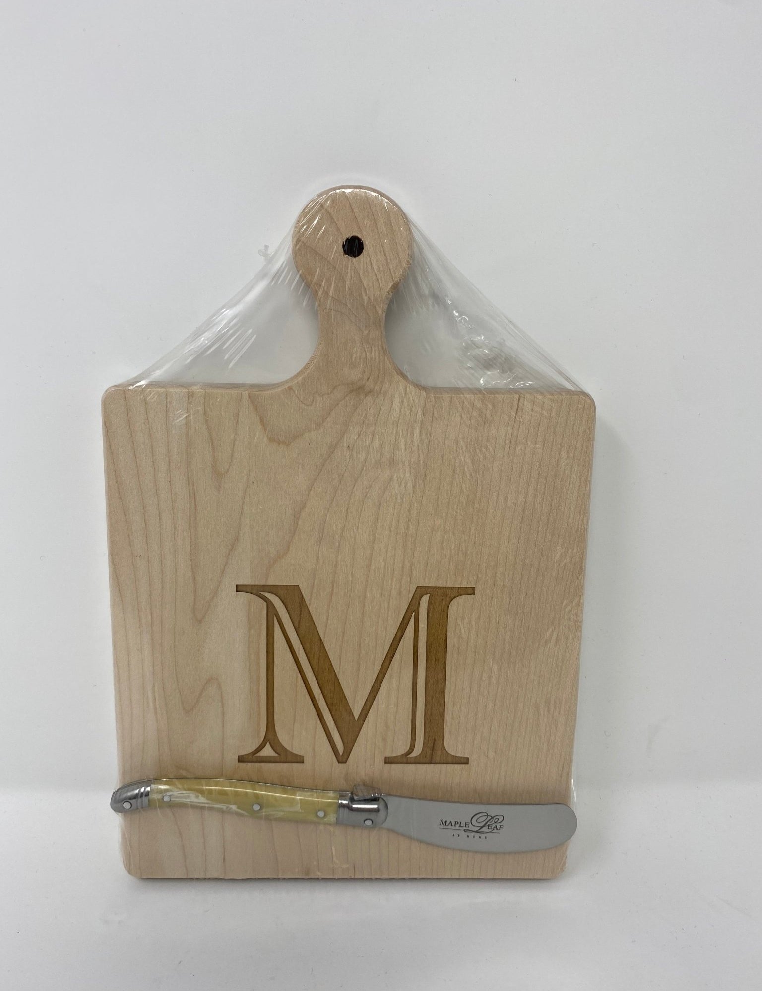 Maple Artisan Paddle Cutting Board Kitchen + Entertaining Maple Leaf at Home M