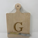 Maple Artisan Paddle Cutting Board Kitchen + Entertaining Maple Leaf at Home G