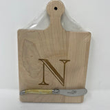 Maple Artisan Paddle Cutting Board Kitchen + Entertaining Maple Leaf at Home N