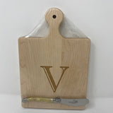 Maple Artisan Paddle Cutting Board Kitchen + Entertaining Maple Leaf at Home V