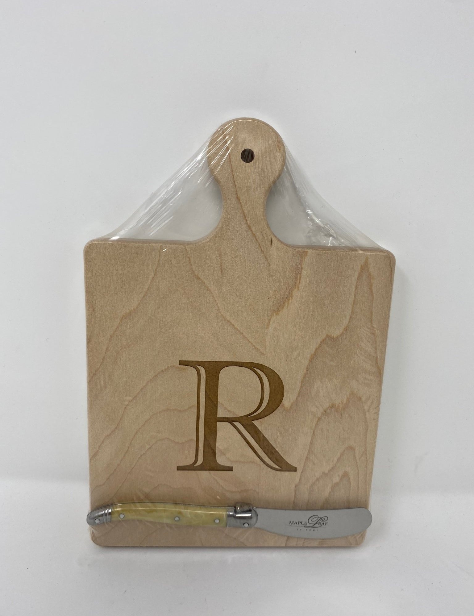 Maple Artisan Paddle Cutting Board Kitchen + Entertaining Maple Leaf at Home R