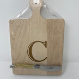 Maple Artisan Paddle Cutting Board Kitchen + Entertaining Maple Leaf at Home C