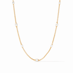 Marbella Station Necklace - Freshwater Pearl Necklaces Julie Vos