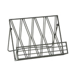 Metal Diamond Cookbook Stand Home Decor Tripar