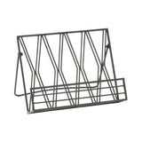 Metal Diamond Cookbook Stand Home Decor Tripar