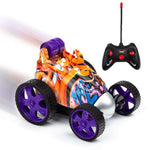 Mini Twist Stunt Remote Control Car Toys HST-RC Purple
