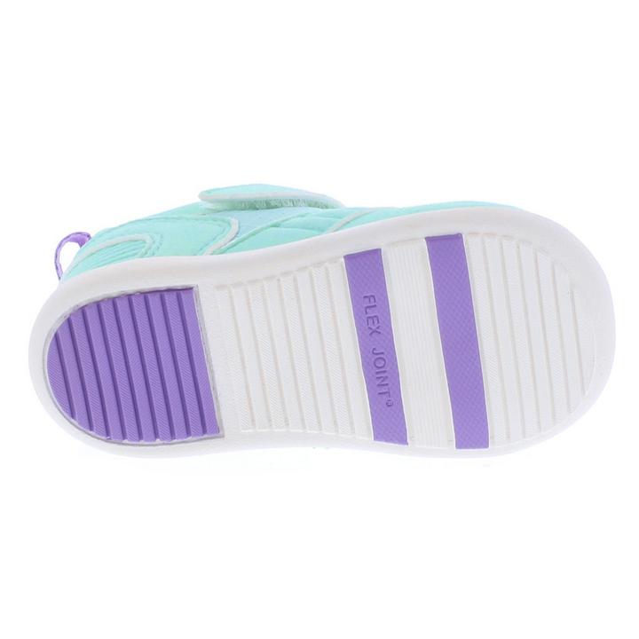 Mint/Lavender Racer Girls Shoes Tsukihoshi