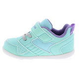 Mint/Lavender Racer Girls Shoes Tsukihoshi