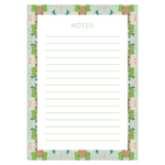 Monet's Garden Green Notepad Paper Goods Laura Park Designs