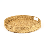 Natural Woven Round Tray Kitchen + Entertaining 8 Oak Lane