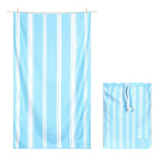 Quick Dry Small Hand Towel - Chamomile Blue Textiles Dock & Bay