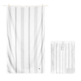 Quick Dry Small Hand Towel - Jasmine White Textiles Dock & Bay