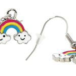 Rainbow Fantasy Pierced Earrings Kids Jewelry Pink Poppy Rainbow