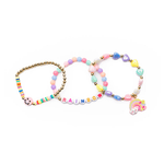 Rainbow Smiles 3pc Bracelet Kids Jewelry Great Pretenders