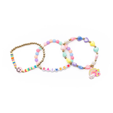Rainbow Smiles 3pc Bracelet Kids Jewelry Great Pretenders