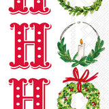 Rosanne Beck - X-Mas Ho Ho Ho Christmas Guest Towel Home Decor Boston International