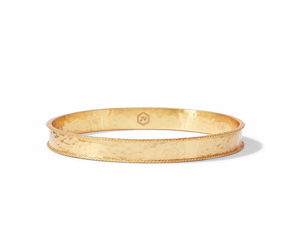 Savoy Bangle Gold - Large Bracelets Julie Vos
