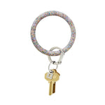 Silicone O-Ring - Rainbow Confetti Key Rings O-Venture