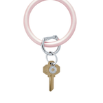 Silicone O-Ring - Rose Pearlized Key Rings O-Venture