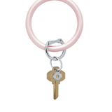 Silicone O-Ring - Rose Pearlized Key Rings O-Venture