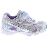 Silver/Lavender Glitz Girls Shoes Tsukihoshi