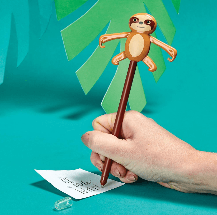 Sloth Pen Toys Cupcakes & Cartwheels