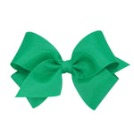 Small Grosgrain Bow - Fern Green - Sugar Babies Children's Boutique/Meg's Shoppe