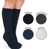 Smooth Toe Cotton Knee High 2pk Kids Socks + Tights Jefferies Socks