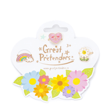 Spring Ring Flower 3pc Set Kids Jewelry Great Pretenders
