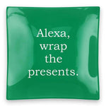 Square Glass Tray - Alexa Home Decor Clairebella