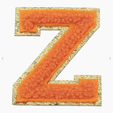 Stuck on You Large Chenille Glitter Varsity Letter Patch - Sugar Babies Children's Boutique/Meg's Shoppe