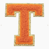 Stuck on You Large Chenille Glitter Varsity Letter Patch - Sugar Babies Children's Boutique/Meg's Shoppe