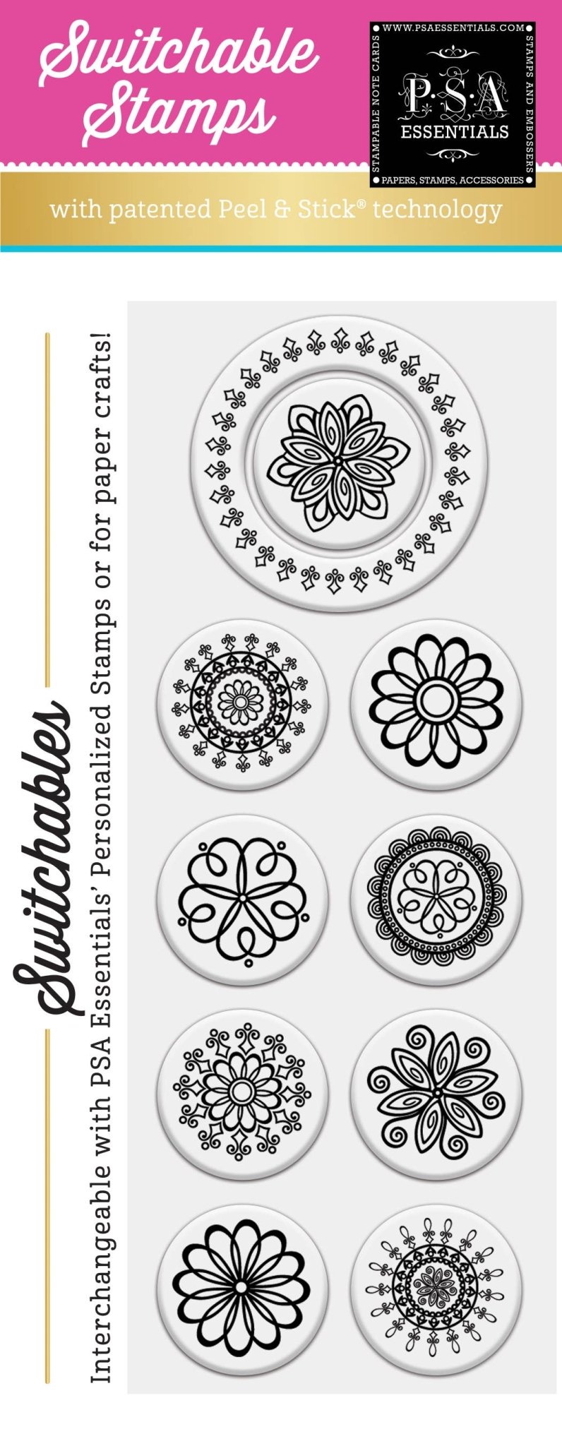 Switchable Stamp Packs - Rosettas Paper Goods PSA Essentials