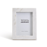 Trident White Marble Marble Photo Frame - 5x7 Home Decor Two's Company